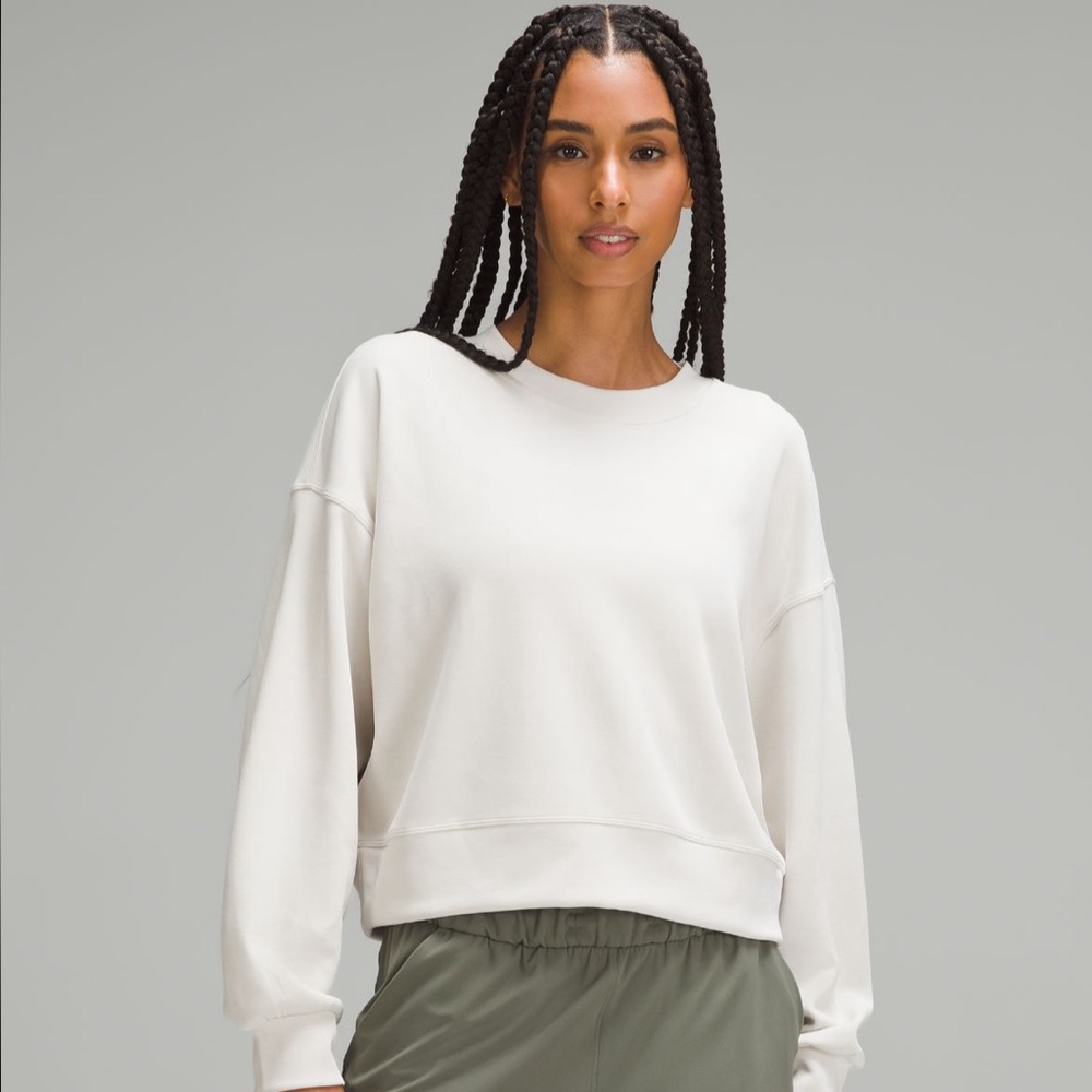 lululemon athletica Softstreme Perfectly Oversized Cropped Crew